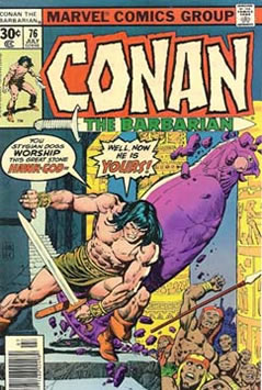 Conan the Barbarian (1970) #76 [A Story]