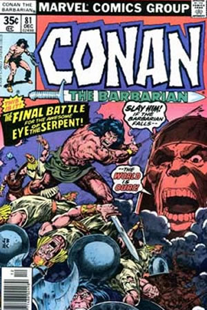 Conan the Barbarian (1970) #81