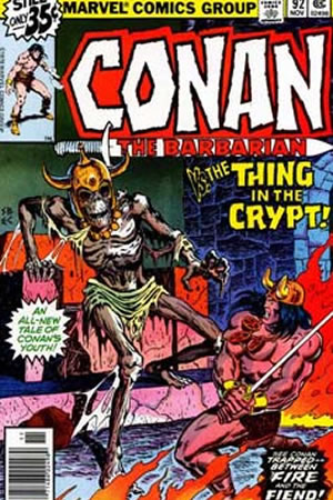 Conan the Barbarian (1970) #92 [B Story]