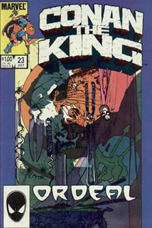 Conan the King (1984) #23 [B Story]