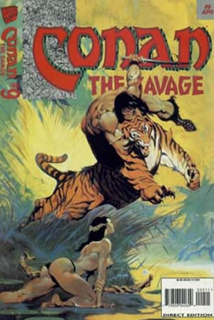 Conan the Savage (1995) #9 [B Story]