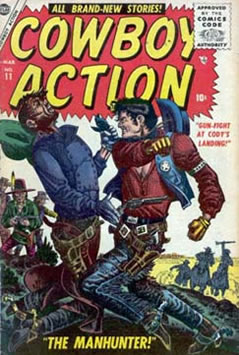Cowboy Action (1955) #11 [F Story]