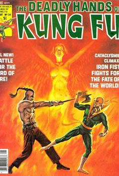 Deadly Hands of Kung Fu (1974) #24 [B Story]