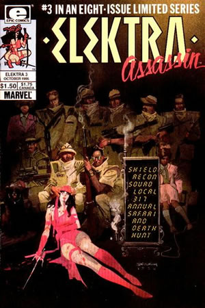 Elektra: Assassin (1986) #3