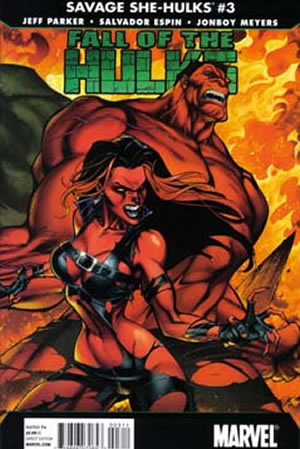 Fall of the Hulks: The Savage She-Hulks (2010) #3