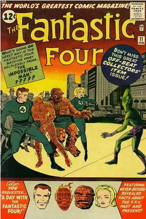 Fantastic Four (1961) #11 [B Story]