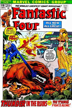 Fantastic Four (1961) #118 [B Story]
