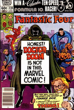 Fantastic Four (1961) #238 [B Story]