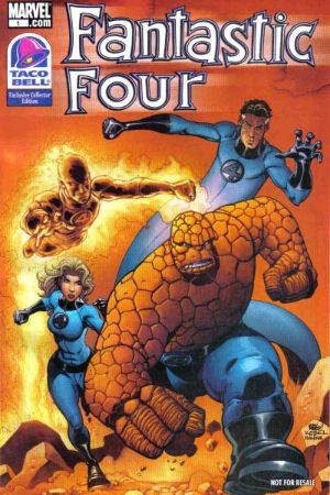 Fantastic Four Taco Bell Exclusive Collector's Edition (2009) #1 [B Story]