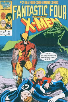 Fantastic Four vs. The X-Men (1987) #2