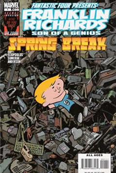 Franklin Richards: Spring Break (2008) #1 [C Story]