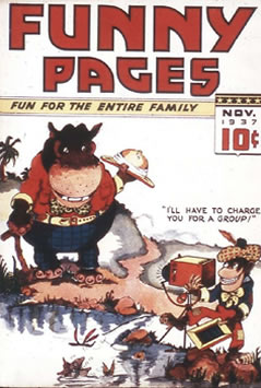 Funny Pages (1936) #3 [P Story]
