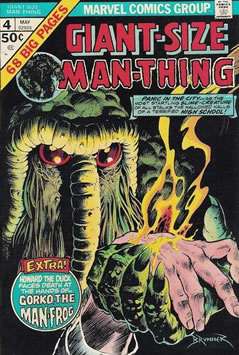 Giant-Size Man-Thing (1974) #4 [B Story]