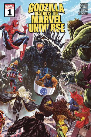 Godzilla Destroys the Marvel Universe (2025) #1