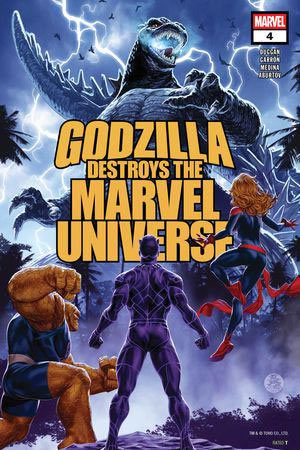 Godzilla Destroys the Marvel Universe (2025) #4