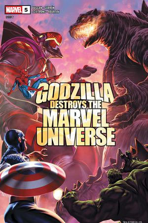 Godzilla Destroys the Marvel Universe (2025) #5