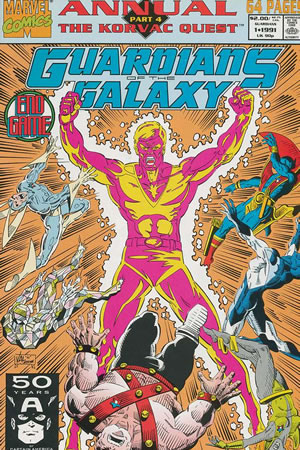 Guardians of the Galaxy Annual (1991) #1 [C Story]