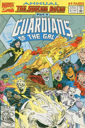 Guardians of the Galaxy Annual (1991) #2 [B Story]