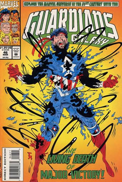 Guardians of the Galaxy (1990) #46 [B Story]