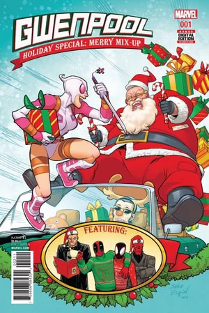 Gwenpool Holiday Special: Merry Mix-Up  (2016) #1 [B Story]
