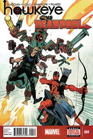 Hawkeye vs. Deadpool (2014) #4