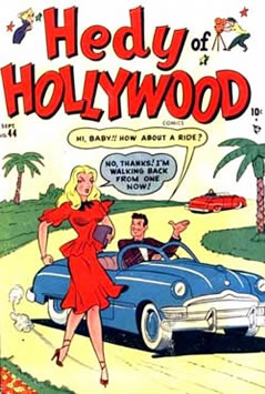 Hedy of Hollywood Comics (1950) #44 [A Story]