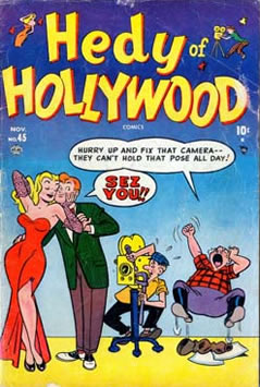 Hedy of Hollywood Comics (1950) #45 [I Story]