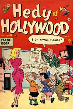 Hedy of Hollywood Comics (1950) #46 [E Story]