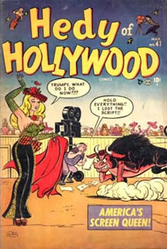 Hedy of Hollywood Comics (1950) #47 [B Story]