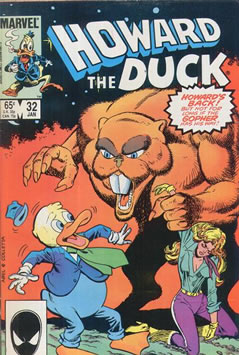 Howard the Duck (1976) #32 [B Story]