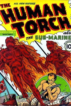 The Human Torch (1940) #2 [B Story]