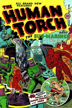 The Human Torch (1940) #4 [D Story]