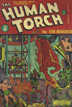 The Human Torch (1940) #6 [E Story]