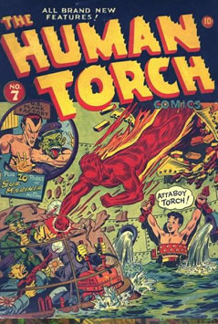 The Human Torch (1940) #7 [B Story]