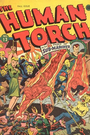 The Human Torch (1940) #13 [B Story]