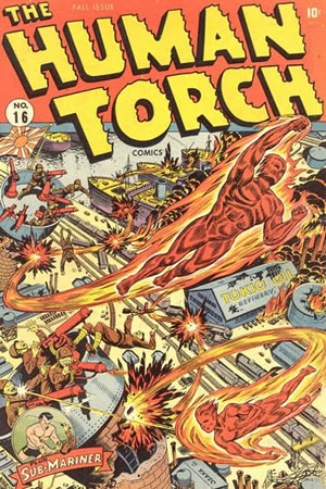 The Human Torch (1940) #16 [B Story]