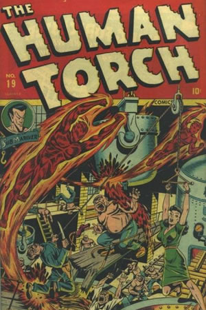 The Human Torch (1940) #19 [B Story]