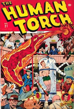 The Human Torch (1940) #21 [A Story]