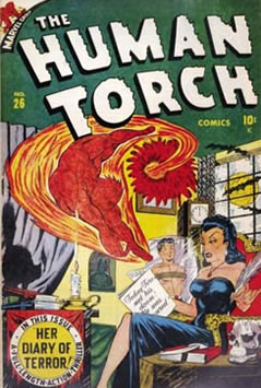 The Human Torch (1940) #26 [E Story]