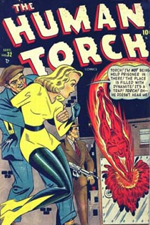 The Human Torch (1940) #32 [F Story]