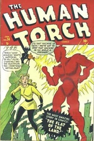 The Human Torch (1940) #34 [B Story]