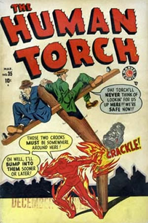 The Human Torch (1940) #35 [B Story]