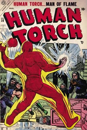 The Human Torch (1940) #38 [E Story]