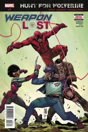 Hunt for Wolverine: Weapon Lost (2018) #3