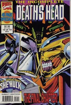 The Incomplete Death's Head (1993) #12