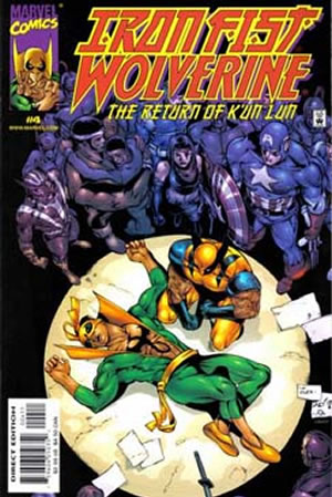 Iron Fist: Wolverine (2000) #4