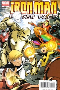 Iron Man and Power Pack (2008) #3 [B Story]