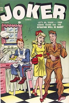 Joker Comics (1942) #20 [B Story]