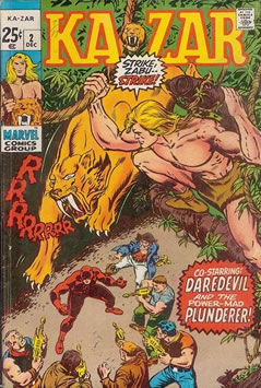 Ka-Zar (1970) #2 [B Story]