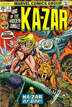 Ka-Zar (1974) #5